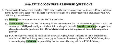 ap bio frq